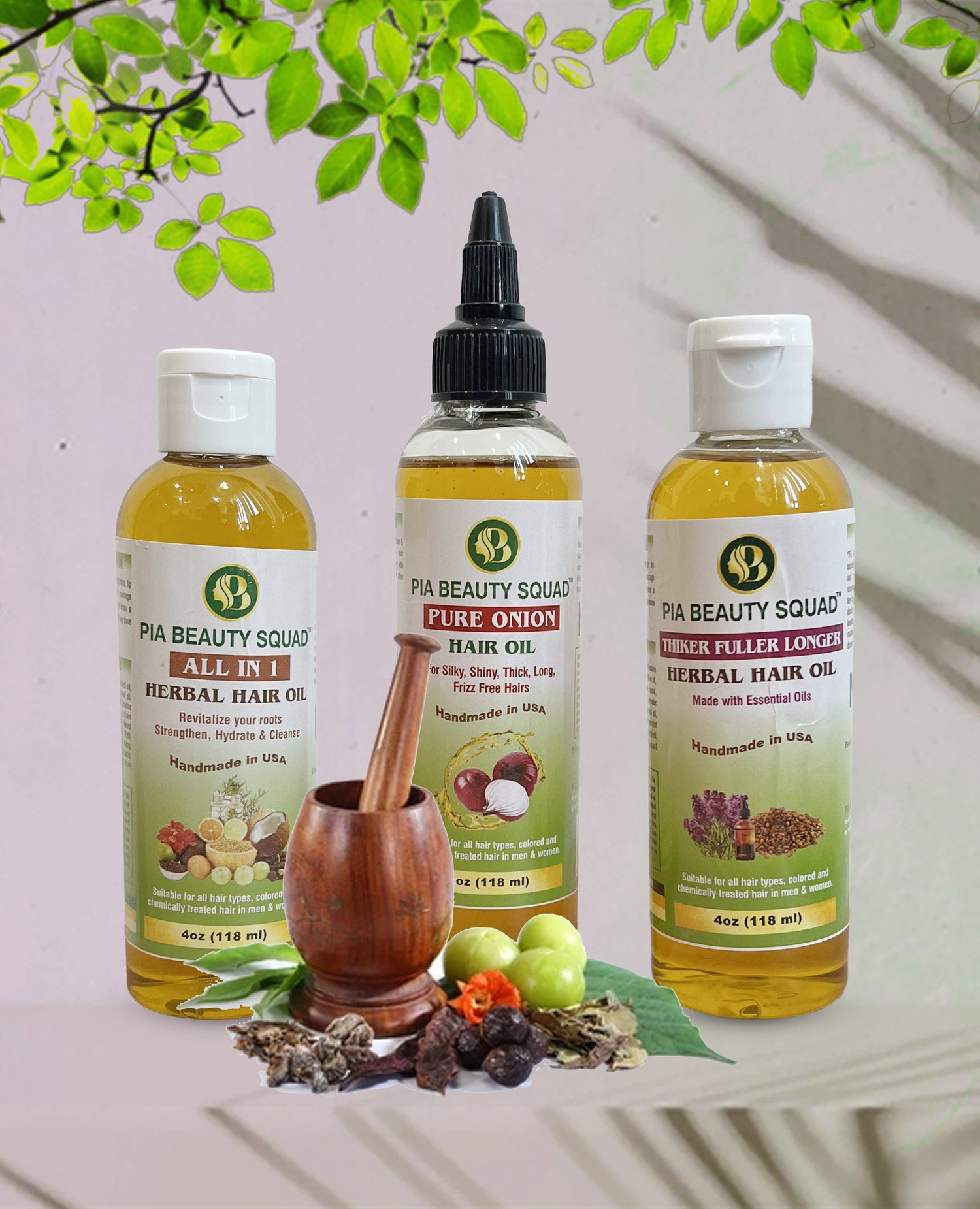 Herbal Hair Oils