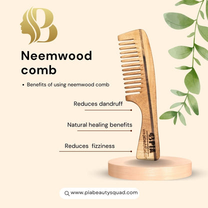 Neemwood Comb