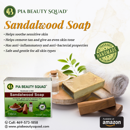 Handmade Sandalwood soap