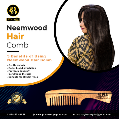 Neemwood Comb