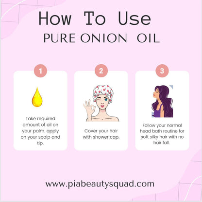 Handmade Pure Onion Hair Oil