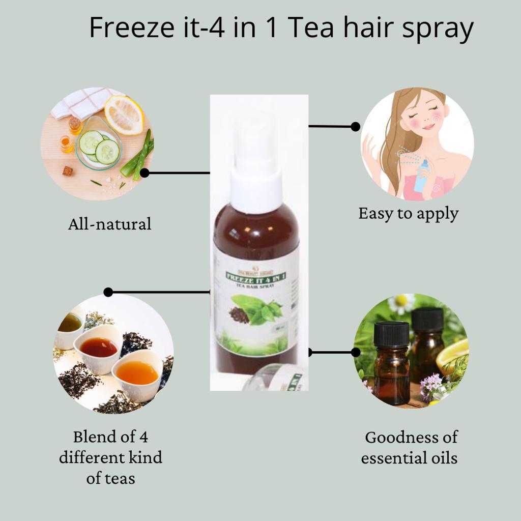 FREEZE IT 4 IN 1 TEA HAIR SPRAY